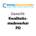 Vacature Kwaliteitsmedewerker PO